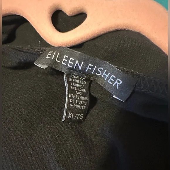 Eileen Fisher Classic Black dress - Picture 4 of 7